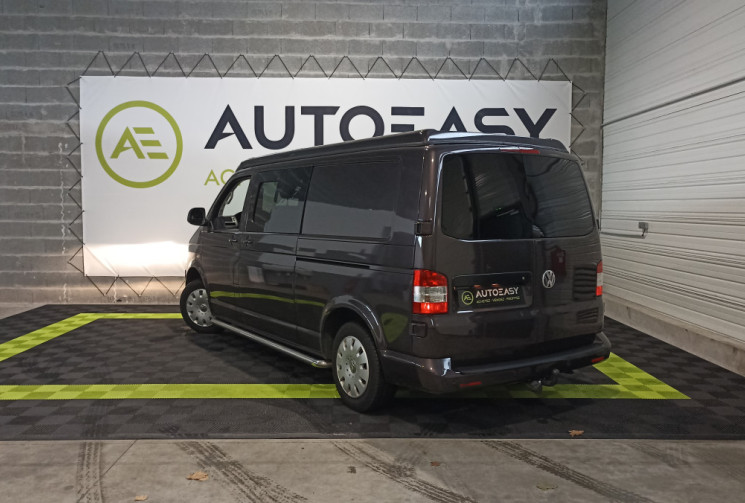 Volkswagen Transporter aménagé 2.0 TDI 140 ch, cabine approfondie, équipé de deux lits doubles