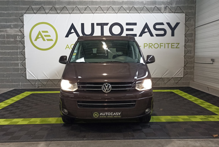Volkswagen Transporter aménagé 2.0 TDI 140 ch, cabine approfondie, équipé de deux lits doubles