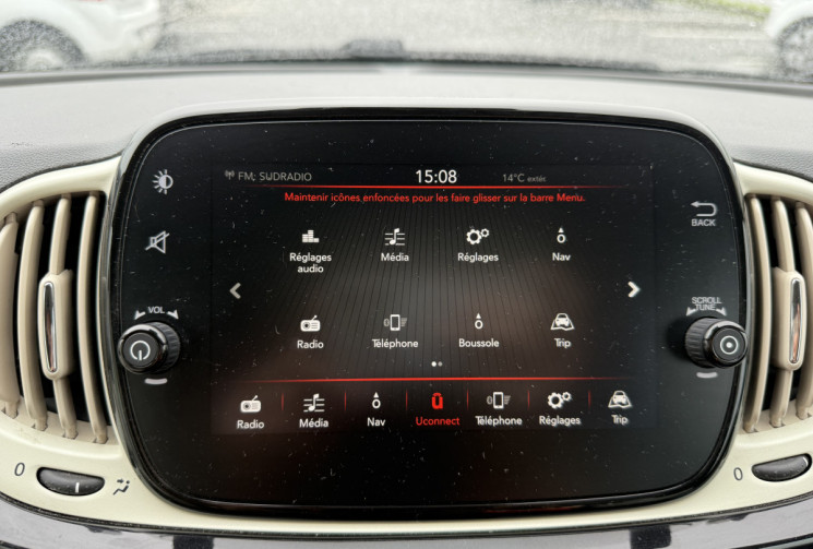 FIAT 500C 1.2 8V 69ch Eco Pack Lounge Euro6d FIAT 500C 1.2 8V 69ch Eco Pack Lounge Euro6d