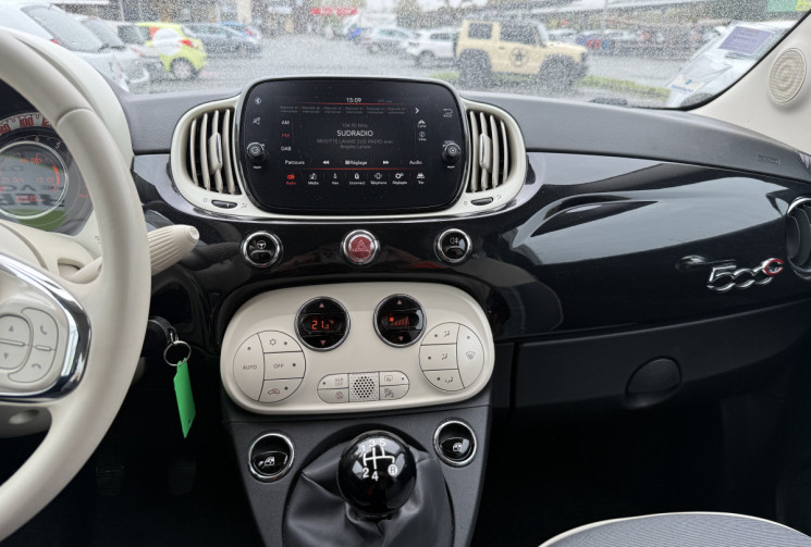 FIAT 500C 1.2 8V 69ch Eco Pack Lounge Euro6d FIAT 500C 1.2 8V 69ch Eco Pack Lounge Euro6d