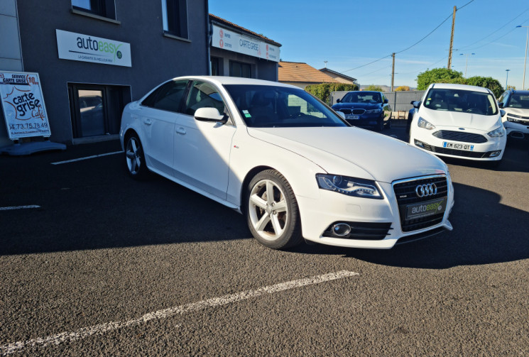 Audi A4 3.0 V6 TDI 240 CH QUATTRO S LINE Audi A4 3.0 V6 TDI 240 CH QUATTRO S LINE