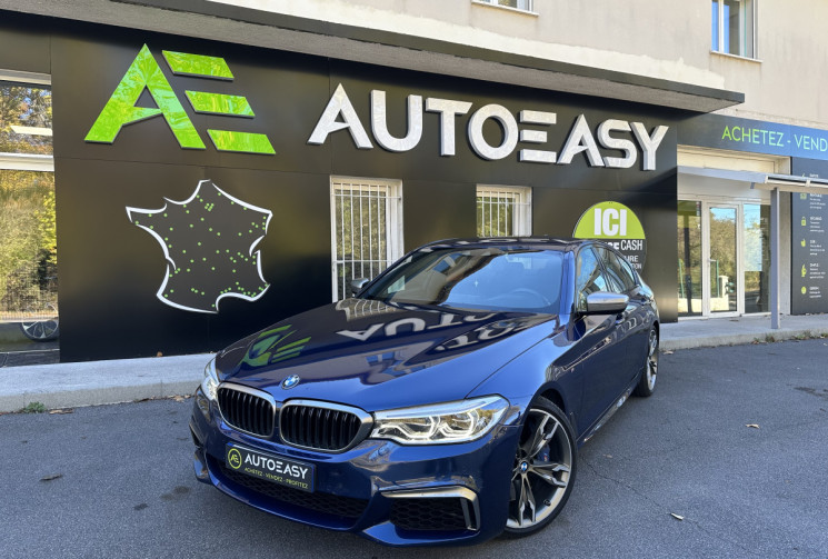 BMW Série 5 (G30 Ph.1) M550i xDrive 4.4 i V8 462 Steptronic8 * Harman Kardon * Entretien Full BMW 