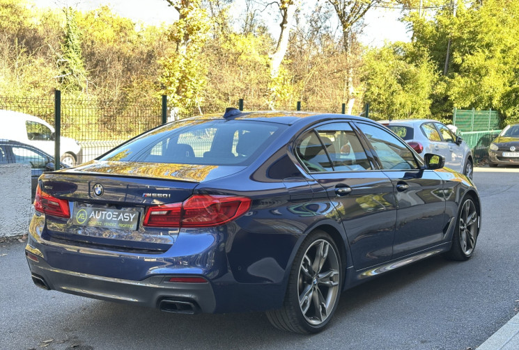 BMW Série 5 (G30 Ph.1) M550i xDrive 4.4 i V8 462 Steptronic8 * Harman Kardon * Entretien Full BMW 