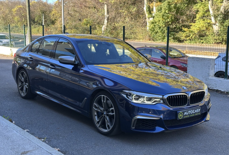 BMW Série 5 (G30 Ph.1) M550i xDrive 4.4 i V8 462 Steptronic8 * Harman Kardon * Entretien Full BMW 
