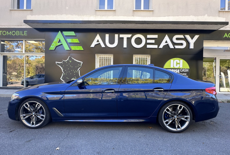 BMW Série 5 (G30 Ph.1) M550i xDrive 4.4 i V8 462 Steptronic8 * Harman Kardon * Entretien Full BMW 