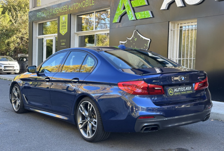BMW Série 5 (G30 Ph.1) M550i xDrive 4.4 i V8 462 Steptronic8 * Harman Kardon * Entretien Full BMW 