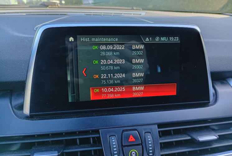 BMW Série 2 225xe Active Tourer M Sport/ Cuir / GPS / TO / Entretiens BMW