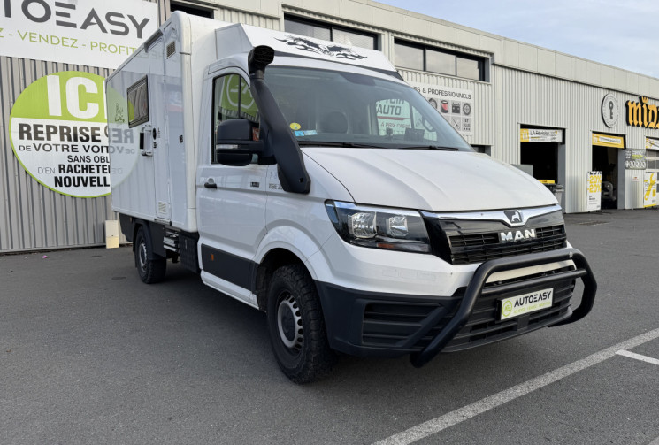 MAN TGE 3180 4x4 3.5t Standard 2.0 BiTurbo 177ch boite auto / CELLULE MODULIDEA / PANNEAU SOLAIRE 