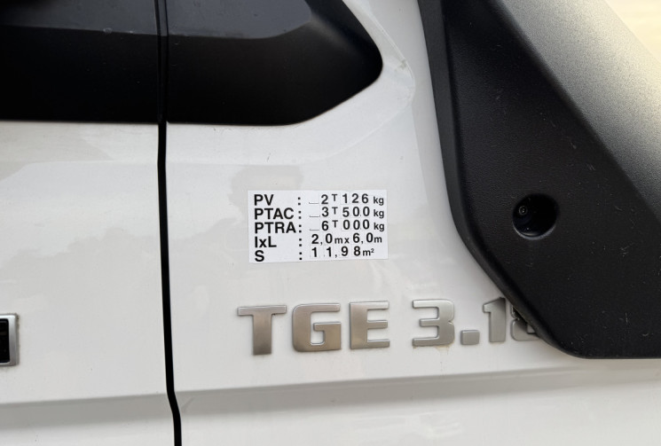 MAN TGE 3180 4x4 3.5t Standard 2.0 BiTurbo 177ch boite auto / CELLULE MODULIDEA / PANNEAU SOLAIRE 