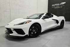 Chevrolet Corvette C8 6.2 V8 502 cv Z51 3LT artic white + options / ecotaxe payé