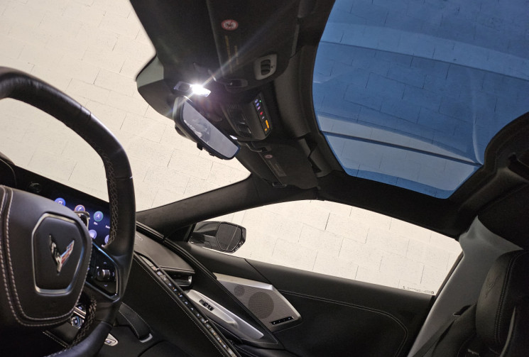 Chevrolet Corvette C8 6.2 V8 502 cv Z51 3LT artic white + options / ecotaxe payé