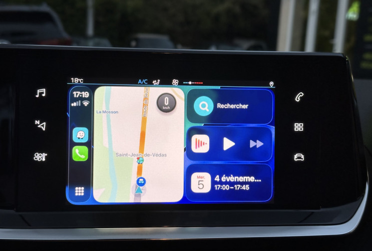 Peugeot 208 1.2 VTI 75 ACTIVE * CARPLAY * COURROIE OK * ENTRETIE NA JOUR * GARANTIE 6 MOIS 