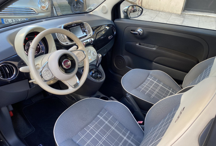 FIAT 500 0.9 TURBO 85 CH LOUNGE  BOITE AUTO