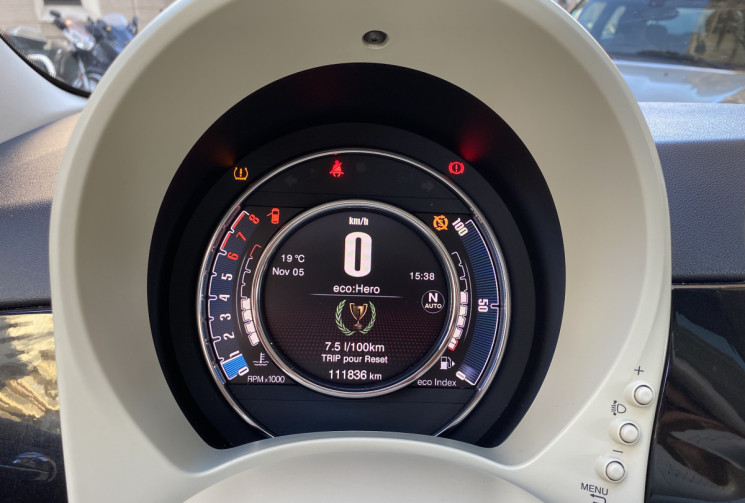 FIAT 500 0.9 TURBO 85 CH LOUNGE  BOITE AUTO