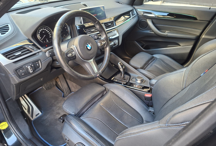 BMW X2 2.0 i 192 ch M SPORT CUIR S DRIVE DGK7 sieges chauffants/affichage tete haute...