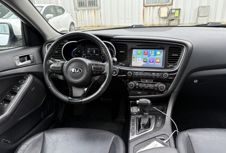 Kia OPTIMA 2.0 Hybrid 150ch * Full Option * Carplay * Caméra * Toit Ouvrant * IPM 47ch