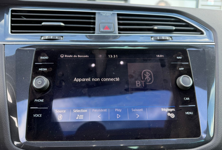 Volkswagen Tiguan 2.0 TDI 150ch Bluemotion Carat DSG7 Euro6d-T