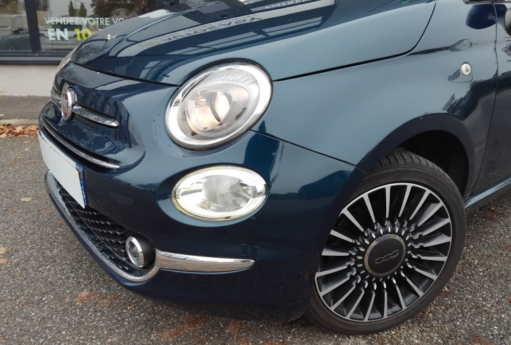 FIAT 500C LOUNGE 1.2 69 - SUIVI FIAT