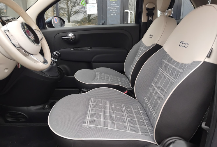 FIAT 500C LOUNGE 1.2 69 - SUIVI FIAT