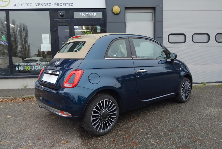 FIAT 500C LOUNGE 1.2 69 - SUIVI FIAT
