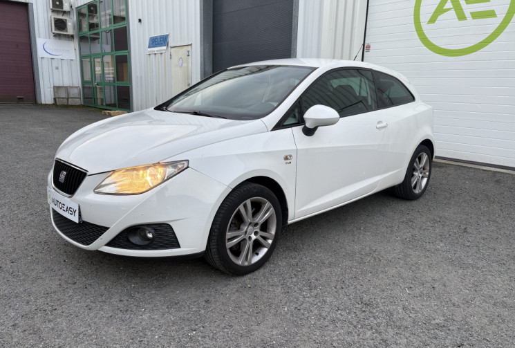 SEAT Ibiza 1.9 TDI 105cv SPORT * Clim Auto * Bluetooth * 3 portes * Distribution OK