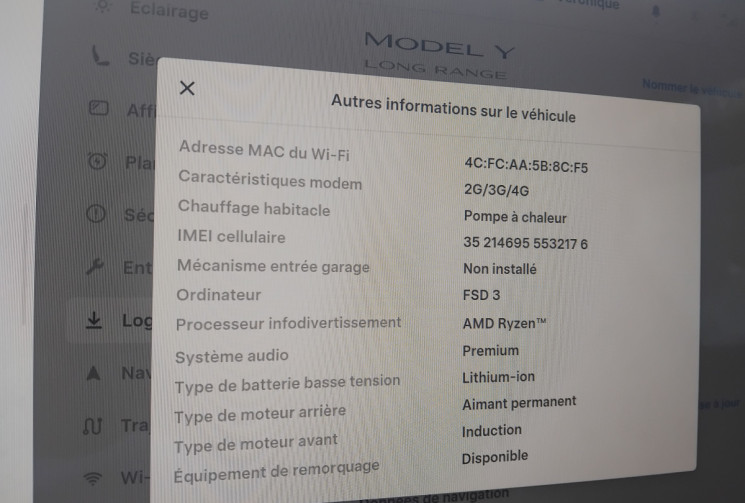 Tesla Model Y LONG RANGE DUAL MOTOR AWD 514 cv - Attelage