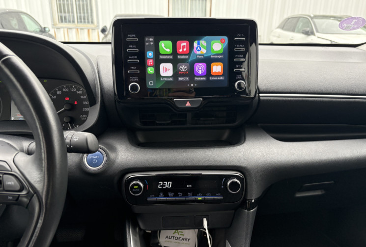 Toyota Yaris 116h Dynamic Business 5p * Carplay * Led * Caméra * Contrat d'entretien