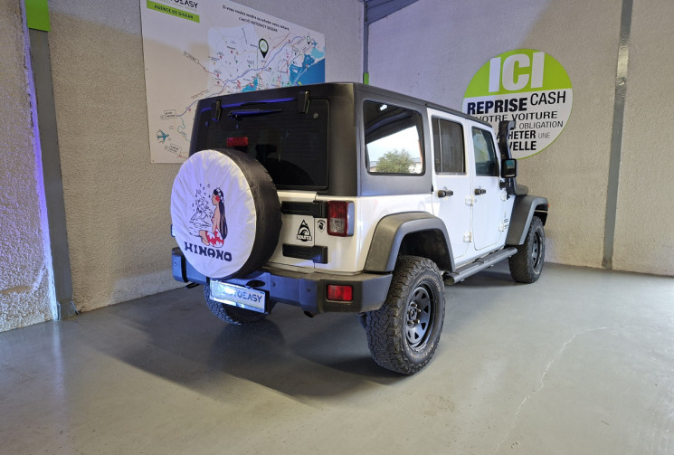 Jeep WRANGLER UNLIMITED 2.8 CRD 200 SPORT LONG HARD-TOP  5 PLACES GARANTIE 6 MOIS