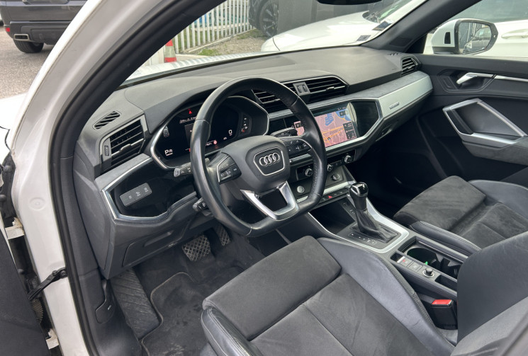 Audi Q3 40 TDI 190 Ch Design Luxe Quattro S-tronic 7 * CARPLAY * VOLANT MEPLAT * FULL LED