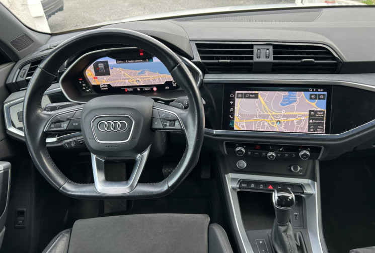 Audi Q3 40 TDI 190 Ch Design Luxe Quattro S-tronic 7 * CARPLAY * VOLANT MEPLAT * FULL LED