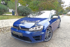 Volkswagen Golf 7 VII R 2.0L 300CH 4MOTION - FRANCAISE - BVM - TOIT OUVRANT - CARPLAY - BLEU LAPIZ