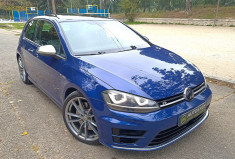 Volkswagen Golf 7 VII R 2.0L 300CH 4MOTION - FRANCAISE - BVM - TOIT OUVRANT - CARPLAY - BLEU LAPIZ
