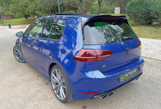 Volkswagen Golf 7 VII R 2.0L 300CH 4MOTION - FRANCAISE - BVM - TOIT OUVRANT - CARPLAY - BLEU LAPIZ