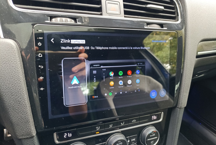 Volkswagen Golf 7 VII R 2.0L 300CH 4MOTION - FRANCAISE - BVM - TOIT OUVRANT - CARPLAY - BLEU LAPIZ