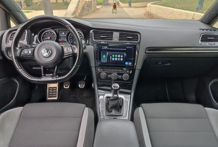 Volkswagen Golf 7 VII R 2.0L 300CH 4MOTION - FRANCAISE - BVM - TOIT OUVRANT - CARPLAY - BLEU LAPIZ