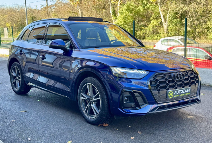 Audi Q5 35 TDi 2.0 163 S-Line  S-Tronic7 / Toit ouvrant / Hifi B&O / Matrix LED / Sièges chauffants