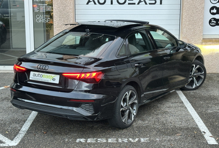 Audi A3 Limousine 30 TFSI 110 ch MH S line S tronic 7 / Entretien 100% AUDI