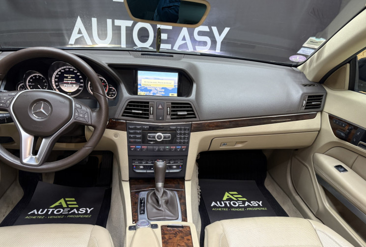 Mercedes CLASSE E CABRIOLET E250 CGI Avantgarde 204 7G-Tronic /siège électrique chauffant ventilé