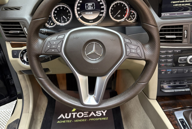 Mercedes CLASSE E CABRIOLET E250 CGI Avantgarde 204 7G-Tronic /siège électrique chauffant ventilé