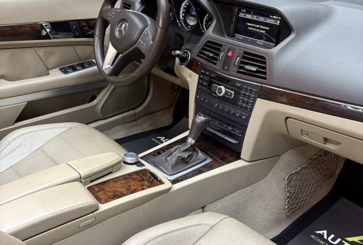 Mercedes CLASSE E CABRIOLET E250 CGI Avantgarde 204 7G-Tronic /siège électrique chauffant ventilé