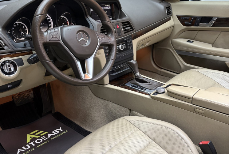 Mercedes CLASSE E CABRIOLET E250 CGI Avantgarde 204 7G-Tronic /siège électrique chauffant ventilé