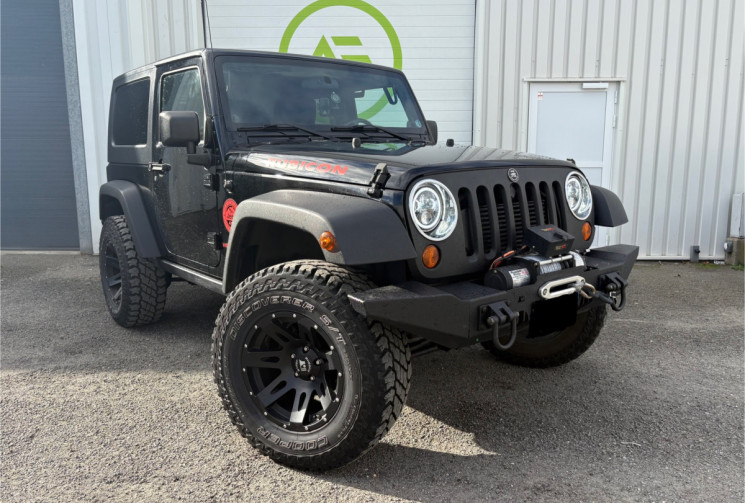 Jeep Wrangler RUBICON 2.8 CRD 4WD 177 cv Boîte auto * Suspensions FOX * Phare Led * Treuil
