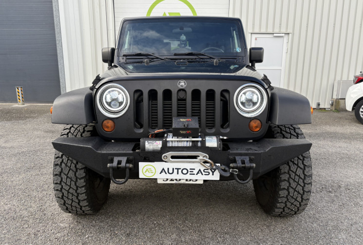 Jeep Wrangler RUBICON 2.8 CRD 4WD 177 cv Boîte auto * Suspensions FOX * Phare Led * Treuil