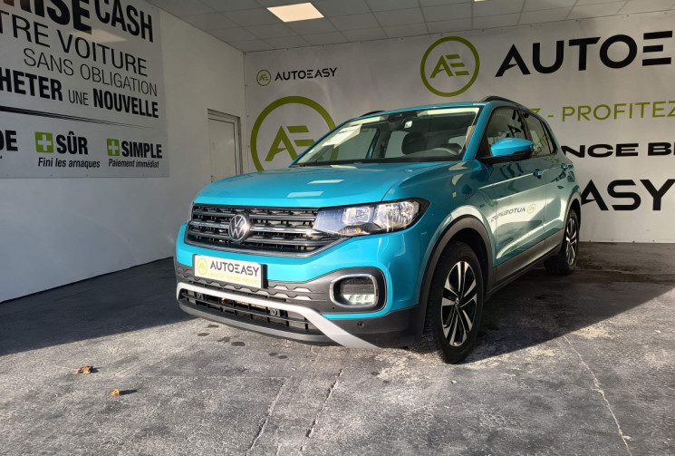 Volkswagen T-Cross 1.0 TSI 110CV FINITION UNITED EXCELLENT ETAT SUIVI COMPLET ENTRETIEN A JOUR 