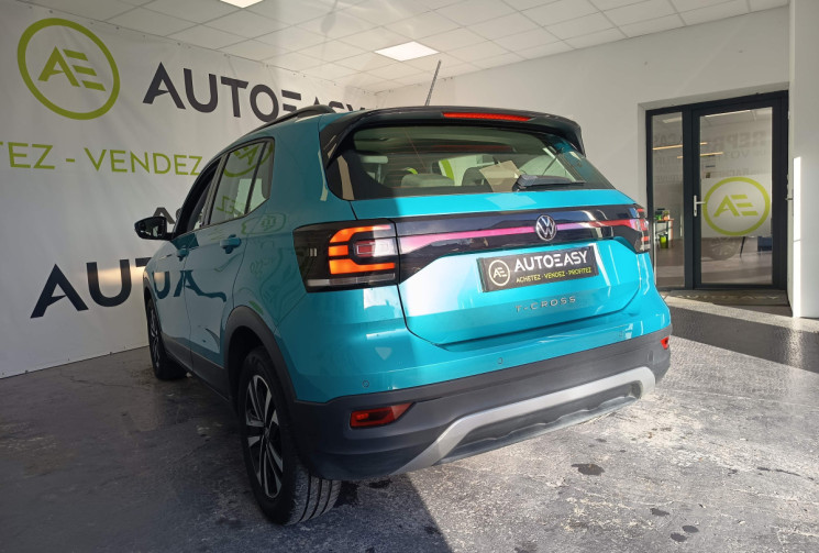 Volkswagen T-Cross 1.0 TSI 110CV FINITION UNITED EXCELLENT ETAT SUIVI COMPLET ENTRETIEN A JOUR 