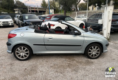 Peugeot 206 CC 2.0 136 Ch 16S * 1ER MAIN * FAIBLE KILOMETRAGE * CLIM AUTOMATIQUE