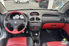 Peugeot 206 CC 2.0 136 Ch 16S * 1ER MAIN * FAIBLE KILOMETRAGE * CLIM AUTOMATIQUE