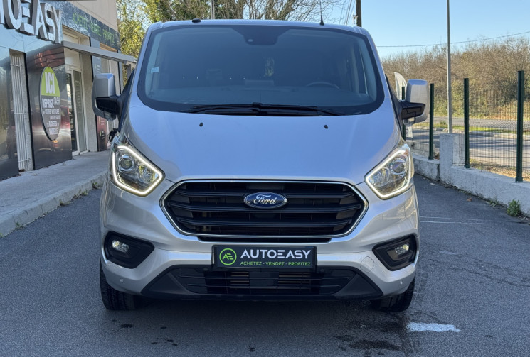 Ford TRANSIT CUSTOM FG Limited 2.0 EcoBlue 130 ch 320 L2H1 Cabine Approfondie 6 Places / 22908€ HT