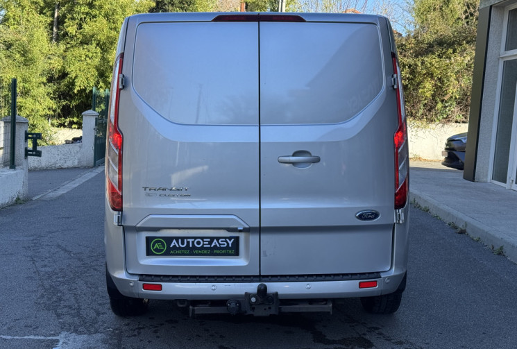 Ford TRANSIT CUSTOM FG Limited 2.0 EcoBlue 130 ch 320 L2H1 Cabine Approfondie 6 Places / 22908€ HT