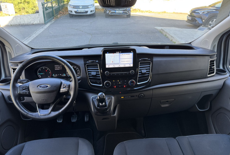 Ford TRANSIT CUSTOM FG Limited 2.0 EcoBlue 130 ch 320 L2H1 Cabine Approfondie 6 Places / 22908€ HT